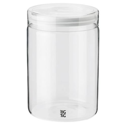 RIG-TIG STORE-IT oppbevaringsglass, 1 liter, light grey