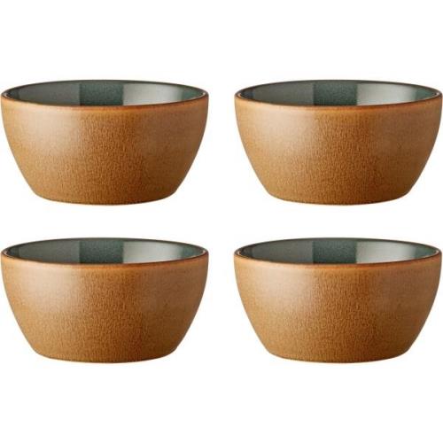 Bitz Skål 12 cm 4-pack, wood/forest