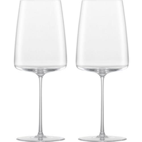 Zwiesel Simplify Fruity & Delicate hvitvinsglass 55,5 cl, 2-pakning