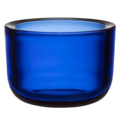 Iittala Valkea lyslykt 6 cm, ultramarinblå