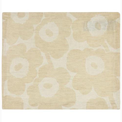 Marimekko Pieni Unikko Serviett, hvit/beige