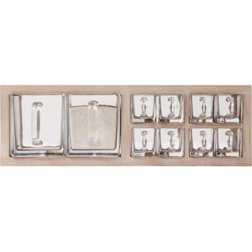 Andersen Furniture A-Organizer hylle 17 x 18 x 52 cm, 10 skuffer