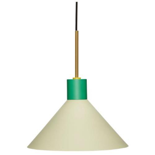 Hübsch Crayon taklampe 35 cm, grønn