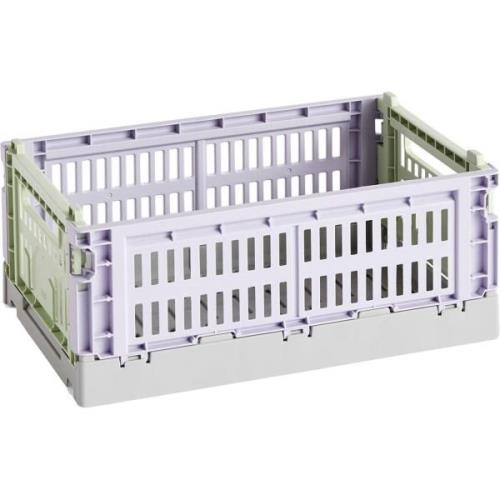 HAY Colour Crate Mix oppbevaringsboks small, lavender