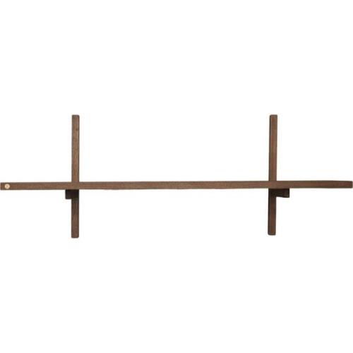 Andersen Furniture A Light Shelf hylle 90 x 21 x 35 cm, smoked