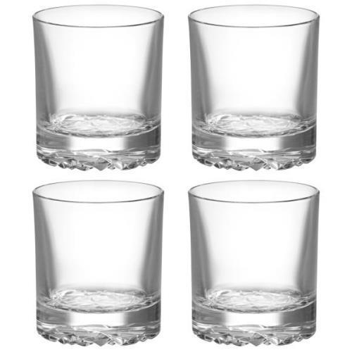 Orrefors Carat Old Fashioned glass 21 cl, 4-pack