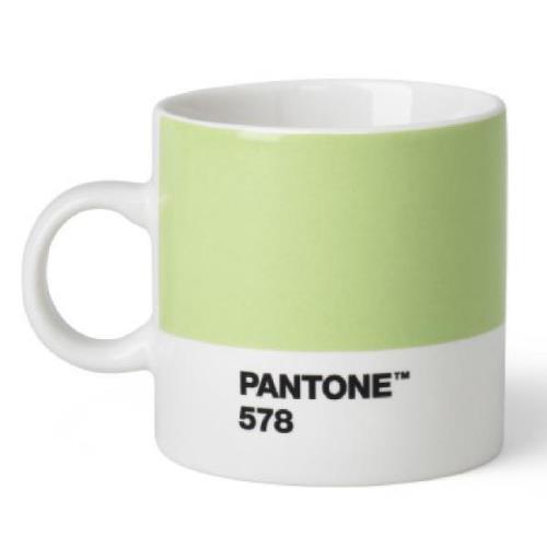 Copenhagen Design - PANTONE espressokopp med hank 12 cl lys grønn