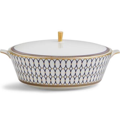 Wedgwood - Renaissance Gold serveringsskål m/lokk 1,5L