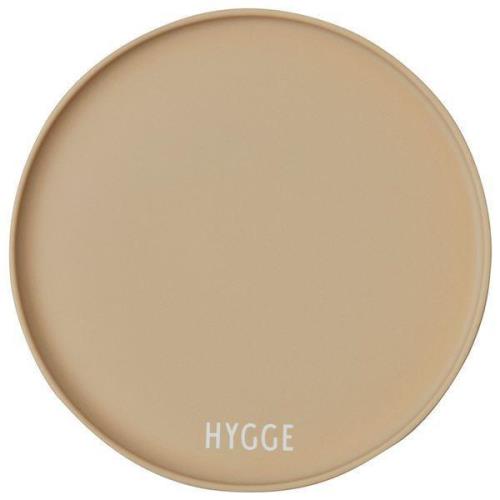 Design Letters - Favourite tallerken 22 cm hygge beige