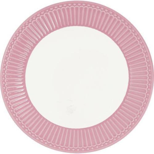 GreenGate - Everyday Alice tallerken 26,5 cm dusty rose