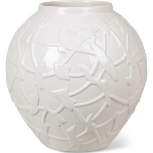 Kähler - Relief vase 20 hvit