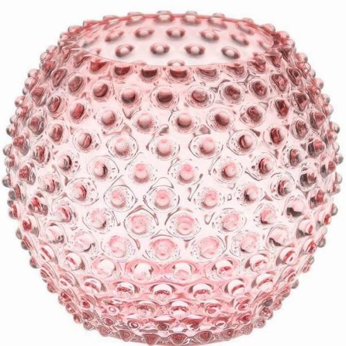 Klimchi - Hobnail vase 18 cm rosaline