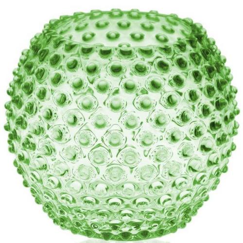 Klimchi - Hobnail vase 18 cm light green