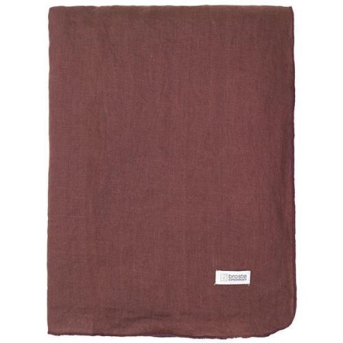 Broste Copenhagen - Gracie duk 160x300 cm aubergine