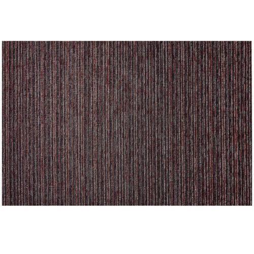 Chilewich - Skinny Stripe dørmatte 46x71 cm mulberry