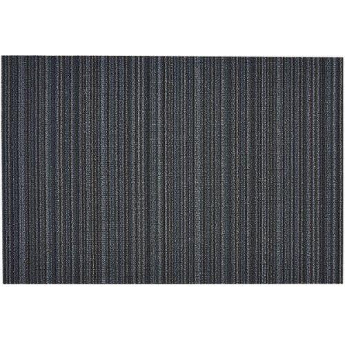 Chilewich - Skinny Stripe dørmatte 61x91 cm blue