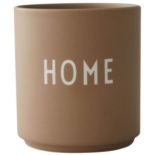 Design Letters - Favourite krus Home 25 cl brun