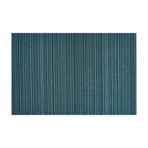 Chilewich - Skinny Stripe dørmatte 46x71 cm turquoise