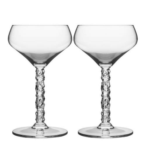 Orrefors - Carat champagne coupe 24 cl 2 stk