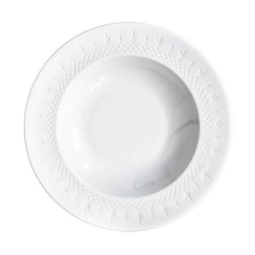 Frederik Bagger - Crispy Porcelain dyp tallerken 22,5 cm hvit