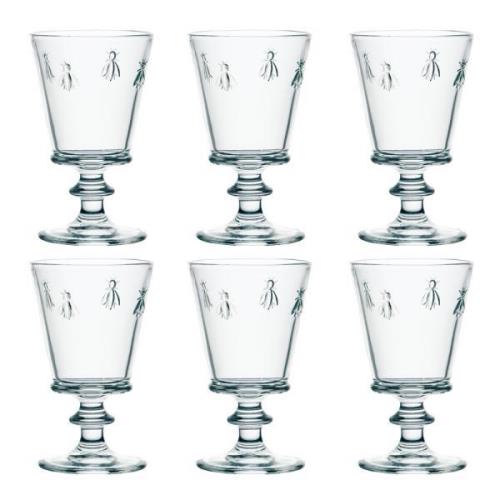 La Rochère - Abeille glass med stett 35 cl 6 stk