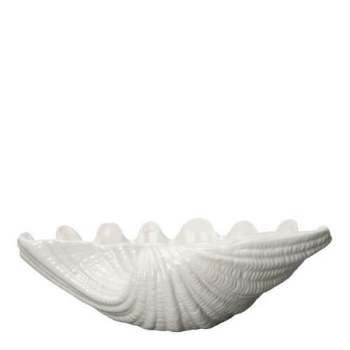 ByOn - Shell skål 34x33 cm hvit