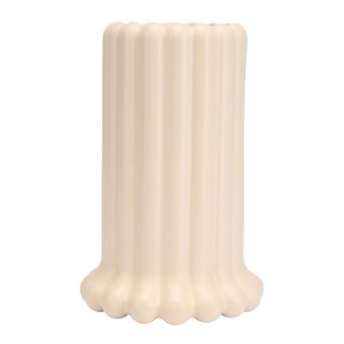 Design Letters - Tubular vase 24 cm beige