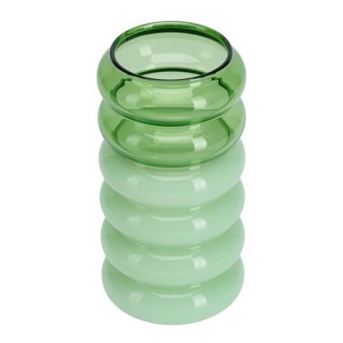 Design Letters - Bubble vase/lysestake 13,5 cm grønn