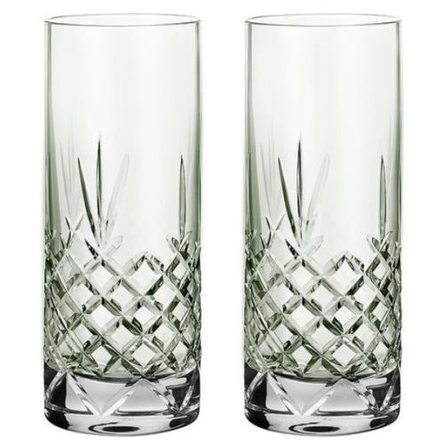 Frederik Bagger - Crispy Highball glass 37 cl 2 stk emerald