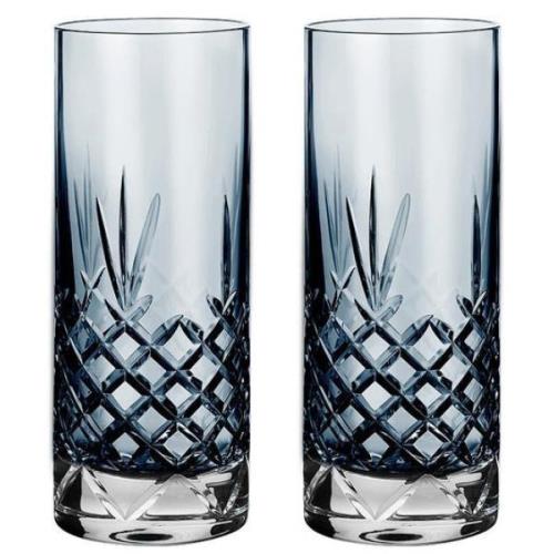 Frederik Bagger - Crispy Highball glass 37 cl 2 stk sapphire