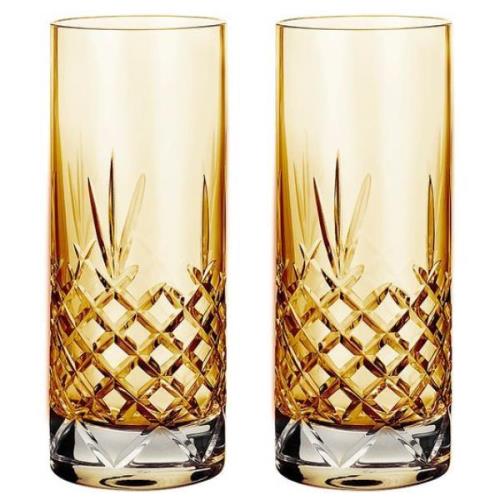 Frederik Bagger - Crispy Highball glass 37 cl 2 stk citrine