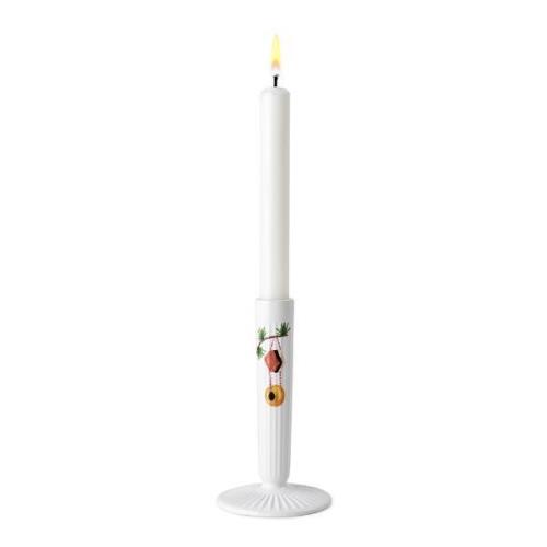 Kähler - Hammershøi Christmas lysestake 16 cm hvit