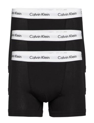 Trunk 3Pk Boksershorts Black Calvin Klein