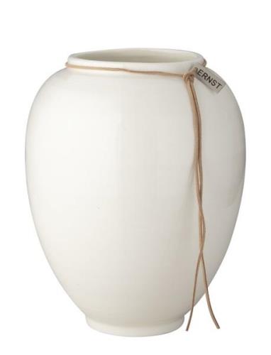 Vase Home Decoration Vases White ERNST