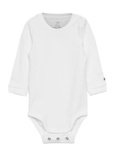 Basic Ls Body Bodies Long-sleeved White Lindex