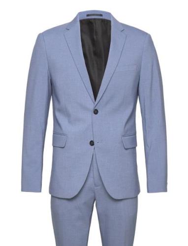 Plain Mens Suit Dress Blue Lindbergh