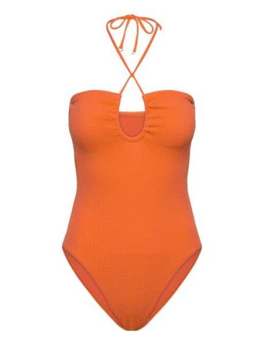 Seadive Bandeau Piece Badedrakt Badetøy Orange Seafolly