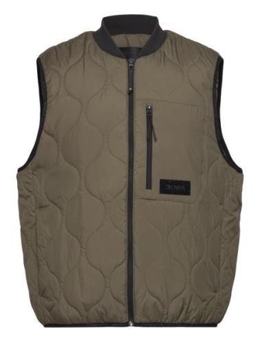 Light Weight Vest Vest Khaki Green Tom Tailor