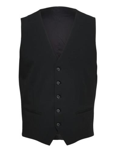 Slhslim-Liam Wct Flex Noos Dressvest Black Selected Homme