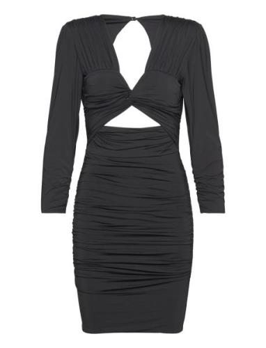 Melanie Short Dress Kort Kjole Black Notes Du Nord