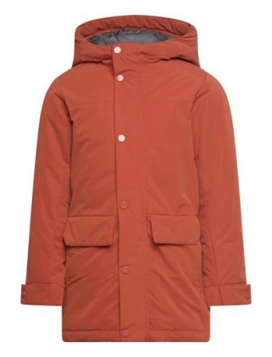 Jjchamp Parka Jacket Jnr Parkas Jakke Red Jack & J S