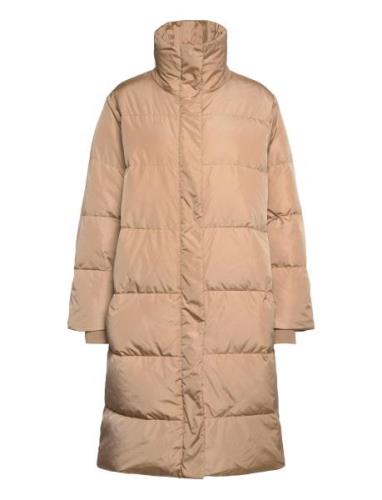 Downbblucky Coat Fôret Kåpe Beige Bruuns Bazaar