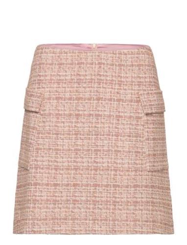 Nugrew Skirt Kort Skjørt Pink Nümph