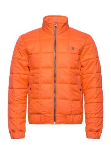 Meefic Quilted Jkt Fôret Jakke Orange G-Star RAW