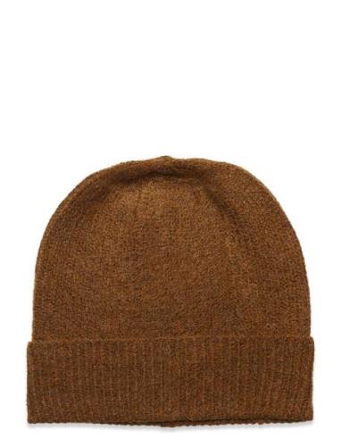 Sc-Mitzi Accessories Headwear Beanies Brown Soyaconcept