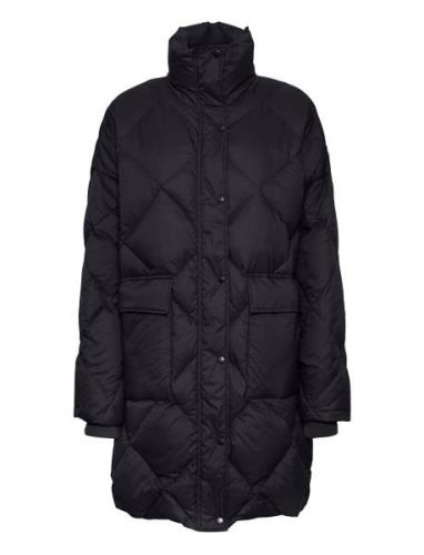 Pilomw Long Down Jacket Fôret Kåpe Black My Essential Wardrobe