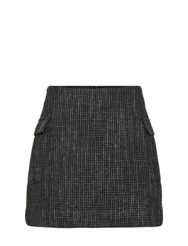 Nurubi Skirt Kort Skjørt Black Nümph