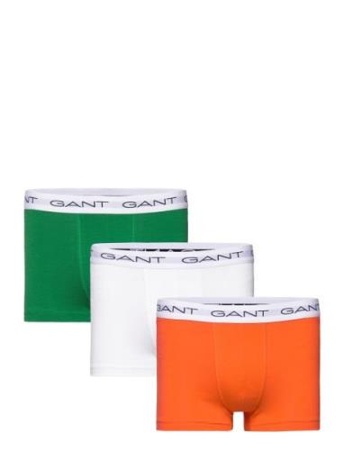 Trunk 3-Pack Boksershorts Green GANT