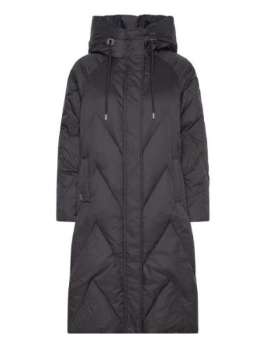 Zola Down Jacket Fôret Kåpe Black MOS MOSH