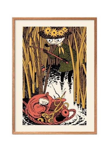 Moomin X Pstr Studio - Little My & Snufkin Home Decoration Posters & F...